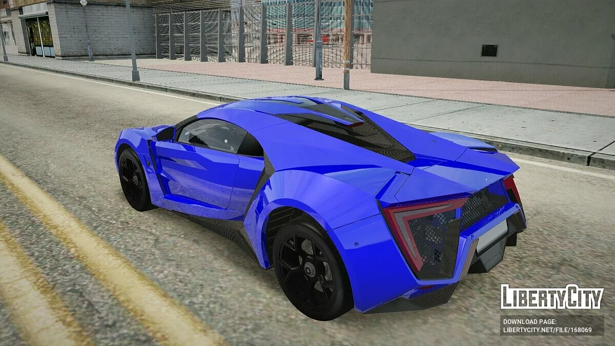 W Motors Lykan HyperSport / GTA San Andreas