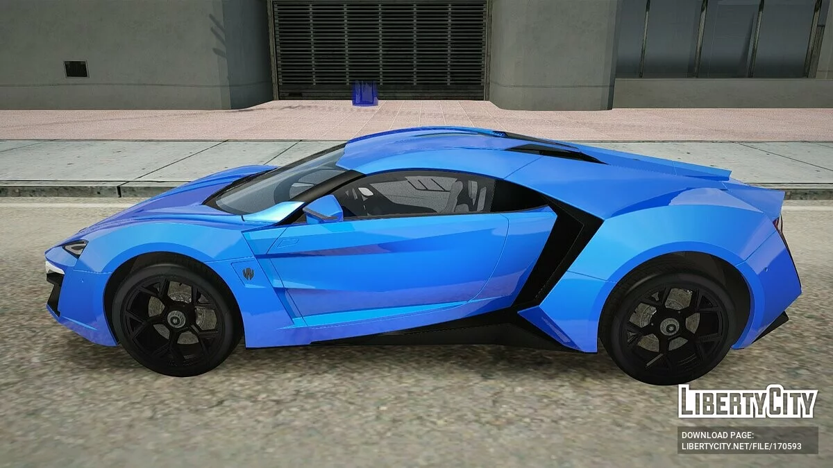 W Motors Lykan HyperSport / GTA San Andreas