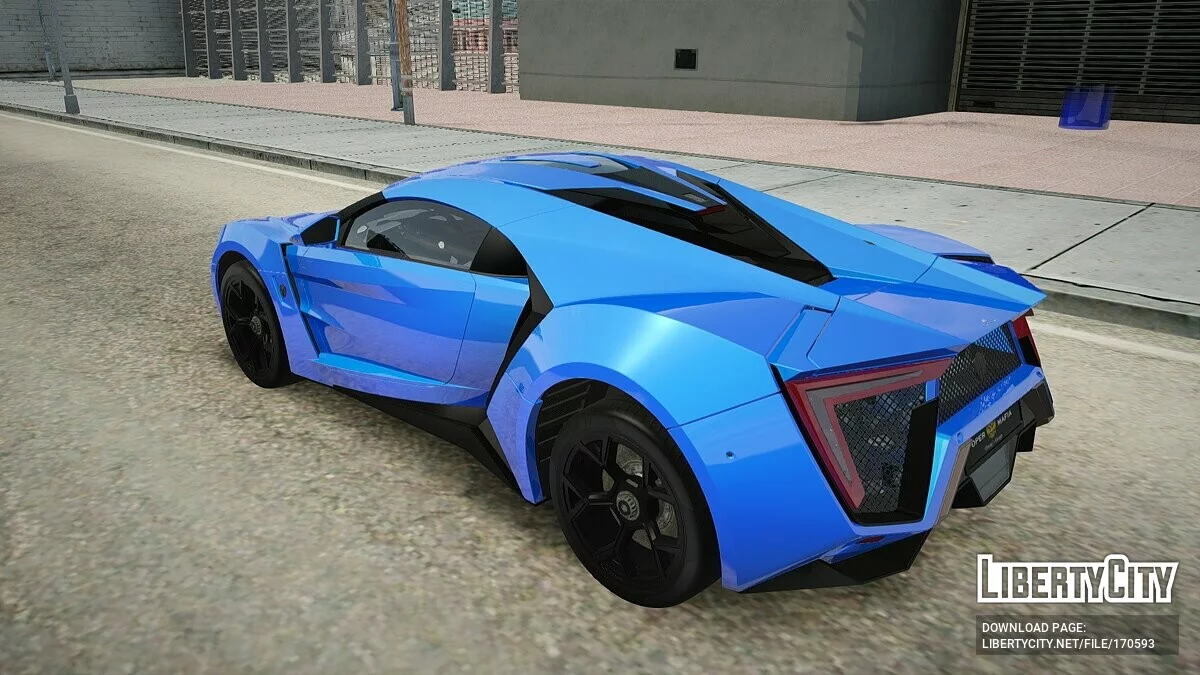 W Motors Lykan HyperSport / GTA San Andreas