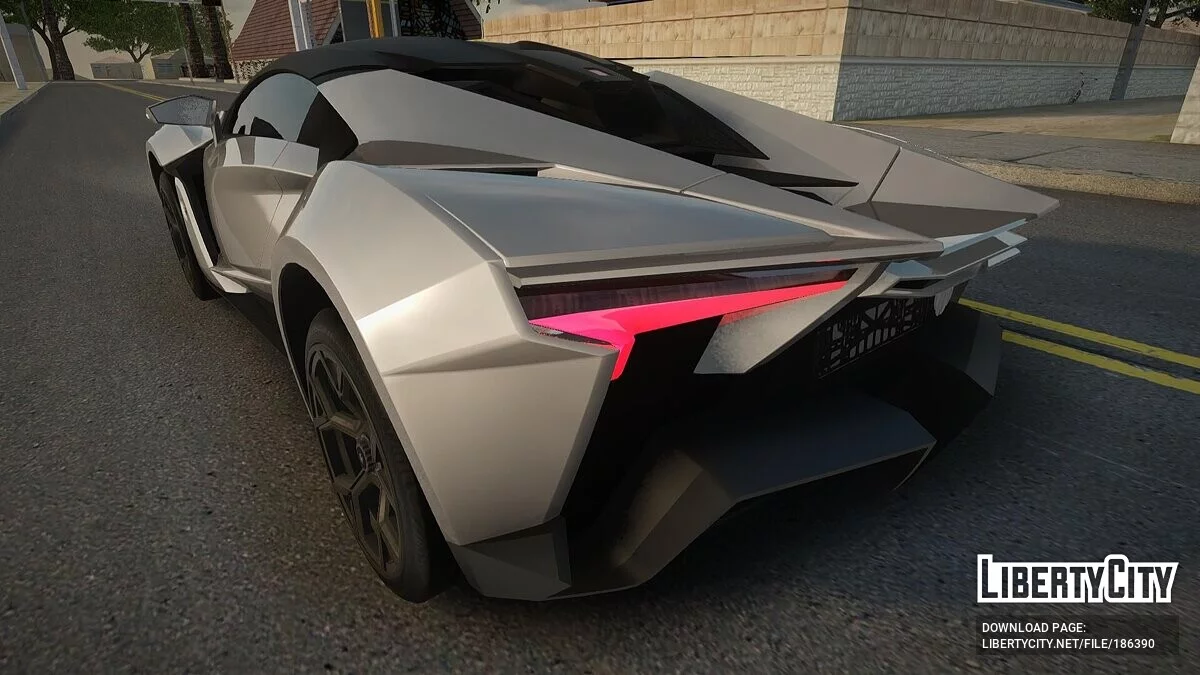 W Motor's Fenyr SuperSport 2020 / GTA San Andreas