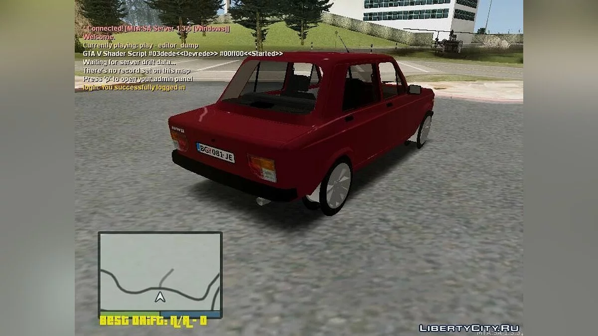 Zastava Yugo 128 / GTA San Andreas