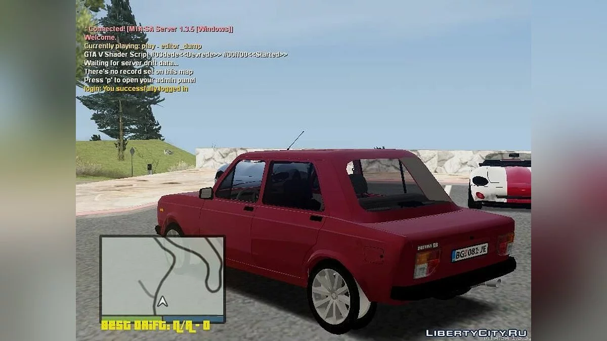 Zastava Yugo 128 / GTA San Andreas