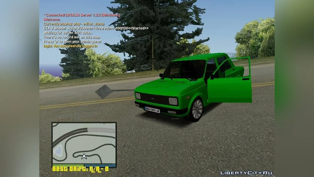 Zastava Yugo 128 / GTA San Andreas