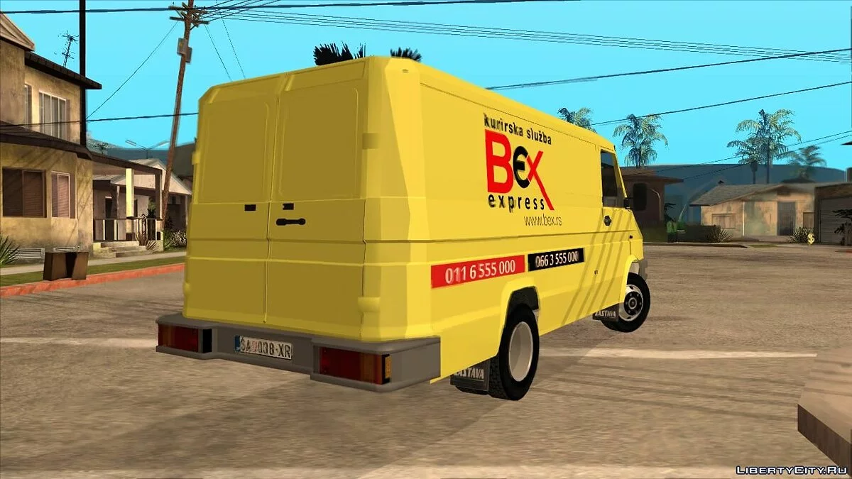 Застава Дейлі 35B Курирська Служба / GTA San Andreas