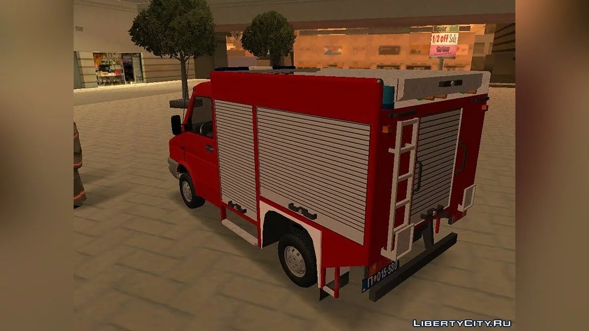 Zastava Daily 35 Véhicule de pompier / GTA San Andreas