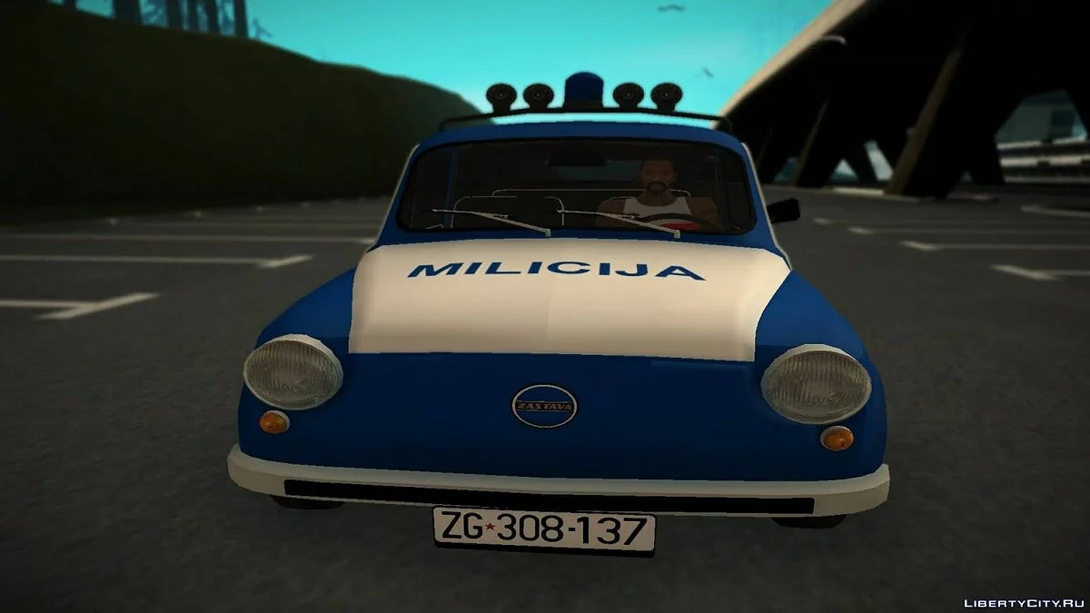 Zastava 750LE Milicija YU / GTA San Andreas