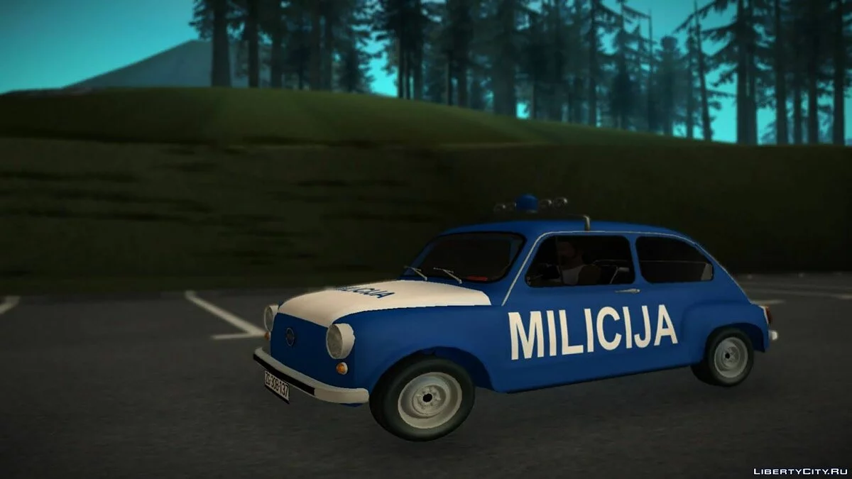 Zastava 750LE Milicija YU / GTA San Andreas