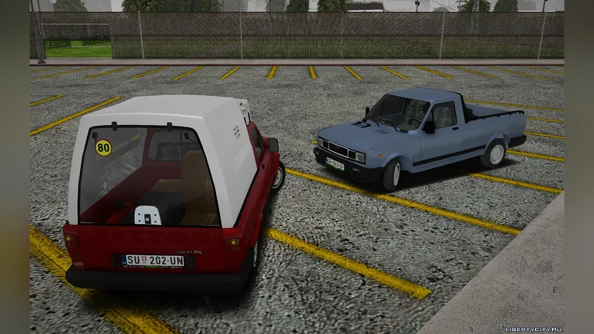 Zastava Yugo Escala 1.1 Poly / GTA San Andreas