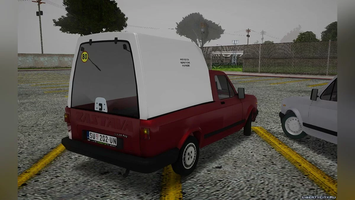 Zastava Yugo Escala 1.1 Poly / GTA San Andreas