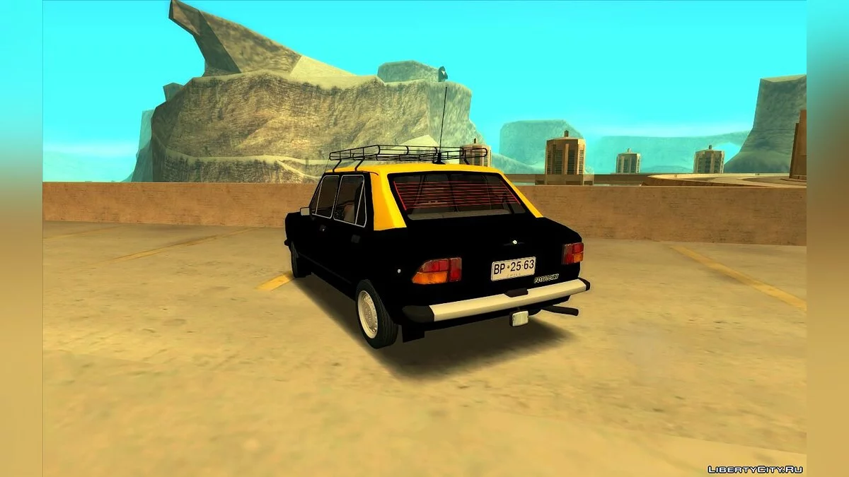 Zastava 1100 Confort Chilean Taxi / GTA San Andreas