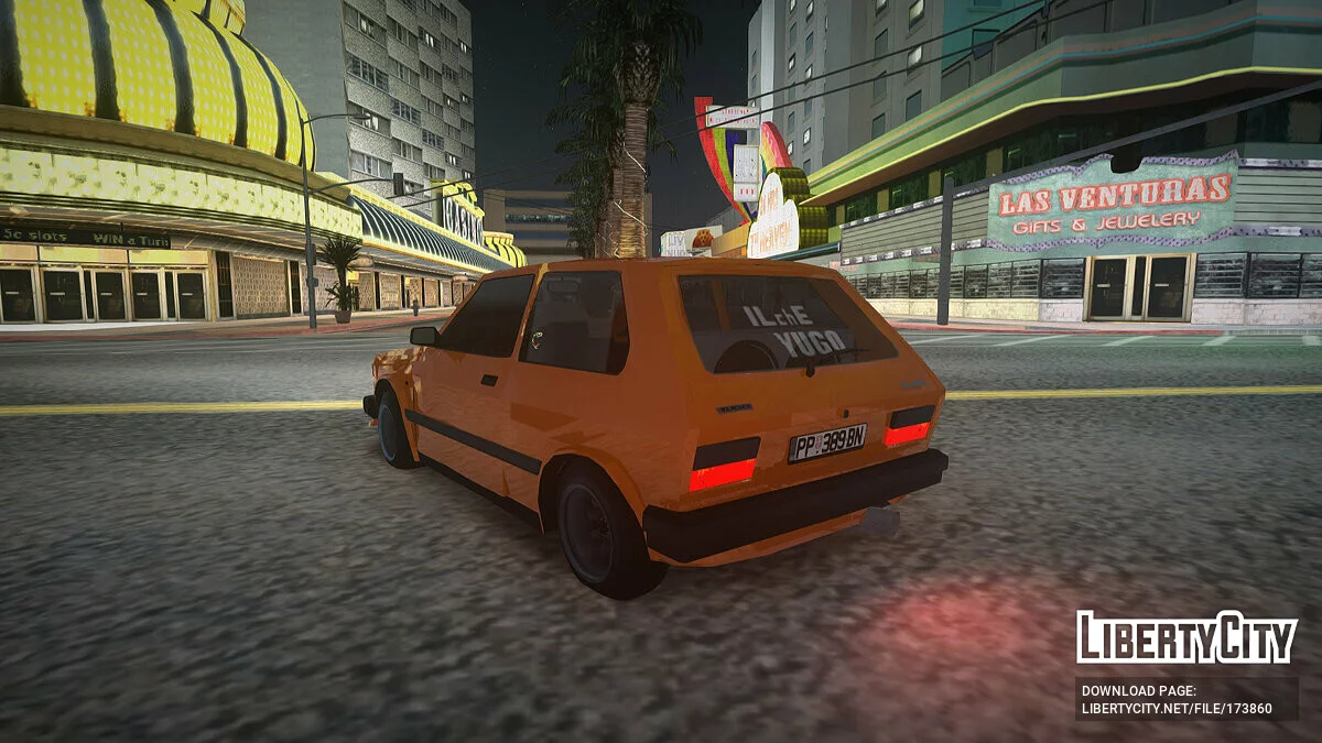 Zastava Yugo Koral 55 Race / GTA San Andreas