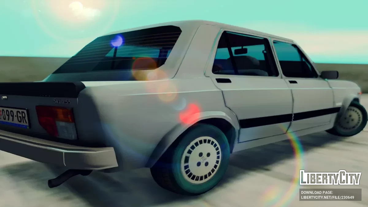 1992 Zastava 128 Skala 55 / GTA San Andreas