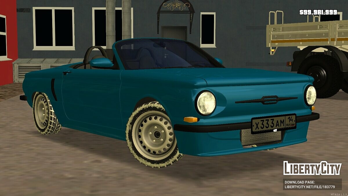 Download ZAZ-968 for GTA San Andreas