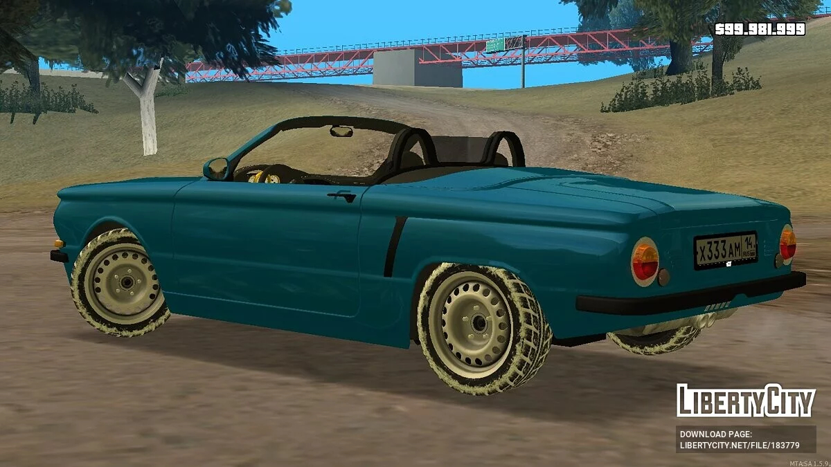 ZAZ 968 NRP / GTA San Andreas