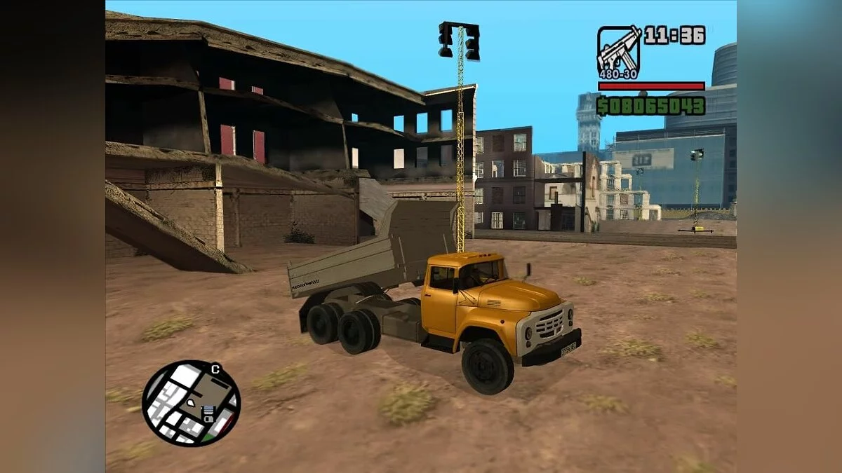 Zil 133 dump truck 2 / GTA San Andreas