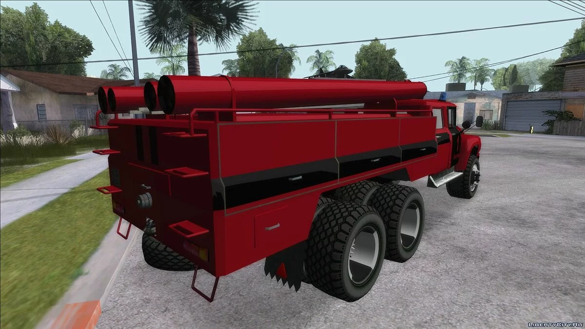 ZIL 133GЯ AЦ Pompier / GTA San Andreas