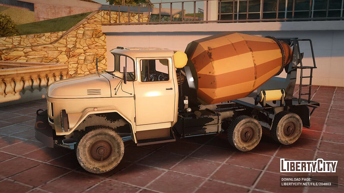 ZIL-131 Concrete Mixer / GTA San Andreas