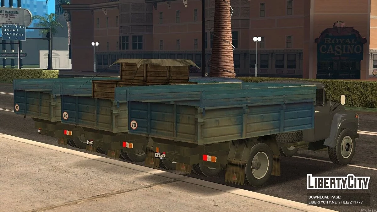 ЗИЛ-130 + CCD / GTA San Andreas