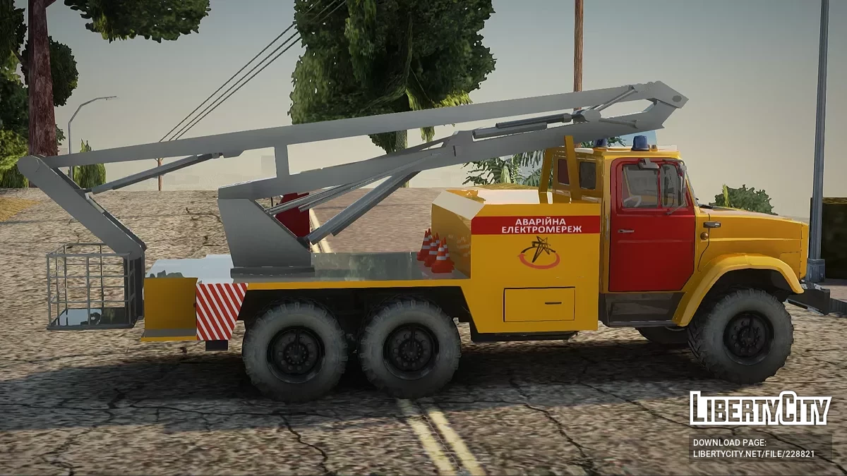 ЗиЛ 433442 Аварійна електромережа / GTA San Andreas