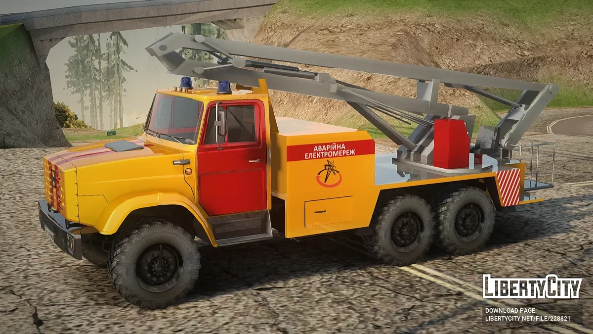 ЗиЛ 433442 Аварійна електромережа / GTA San Andreas