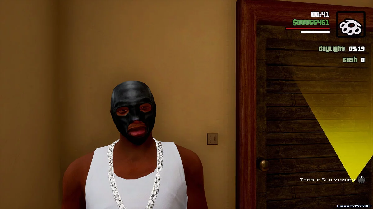 Máscaras de ladrón corregidas / GTA San Andreas: La Edición Definitiva