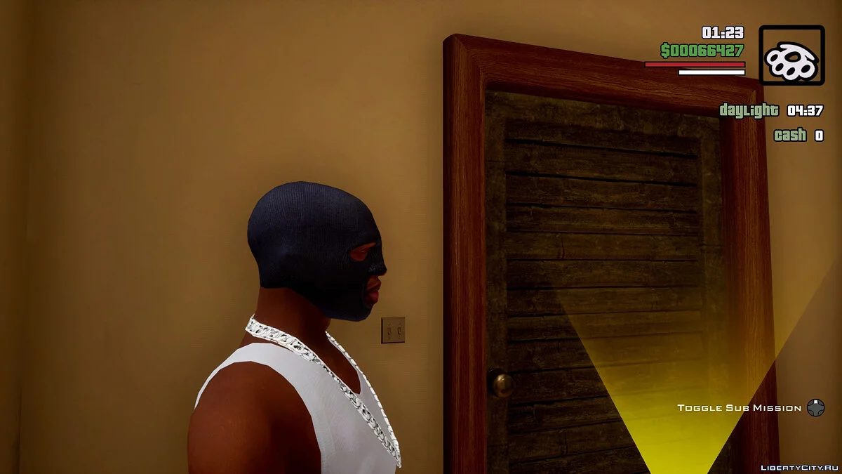 Máscaras de ladrón corregidas / GTA San Andreas: La Edición Definitiva