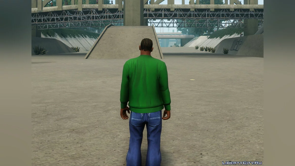 绿色 R* 毛衣 / GTA圣安地列斯:终极版