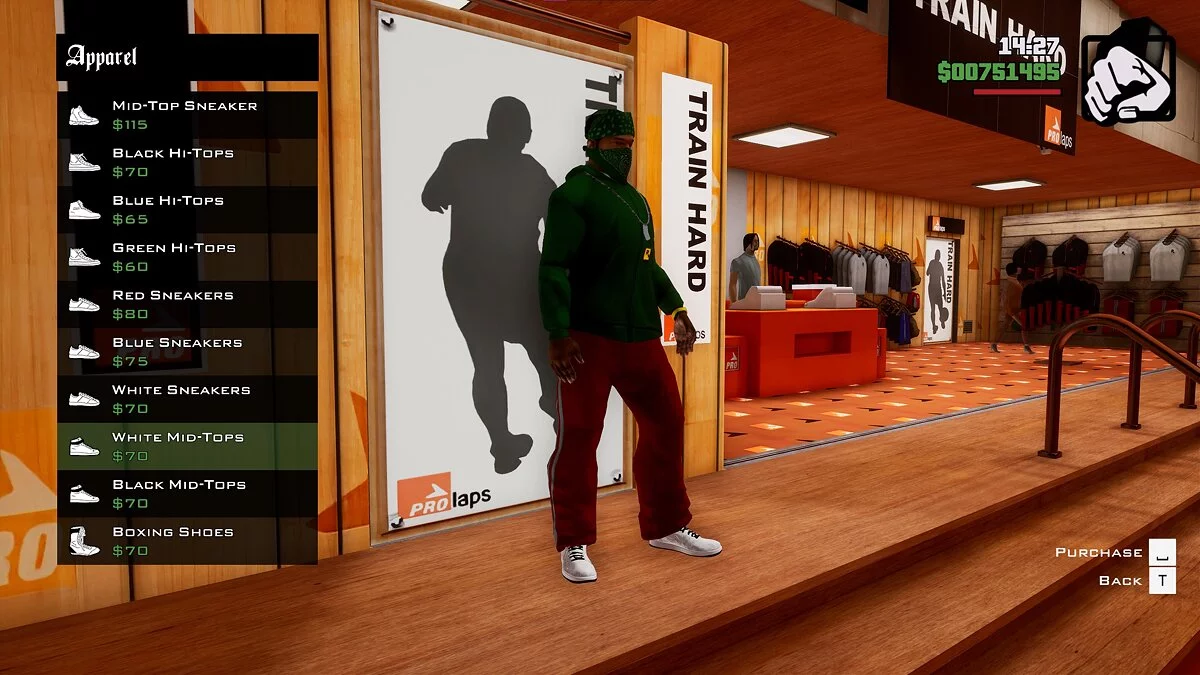 Sepatu Jordan / GTA San Andreas: The Definitive Edition