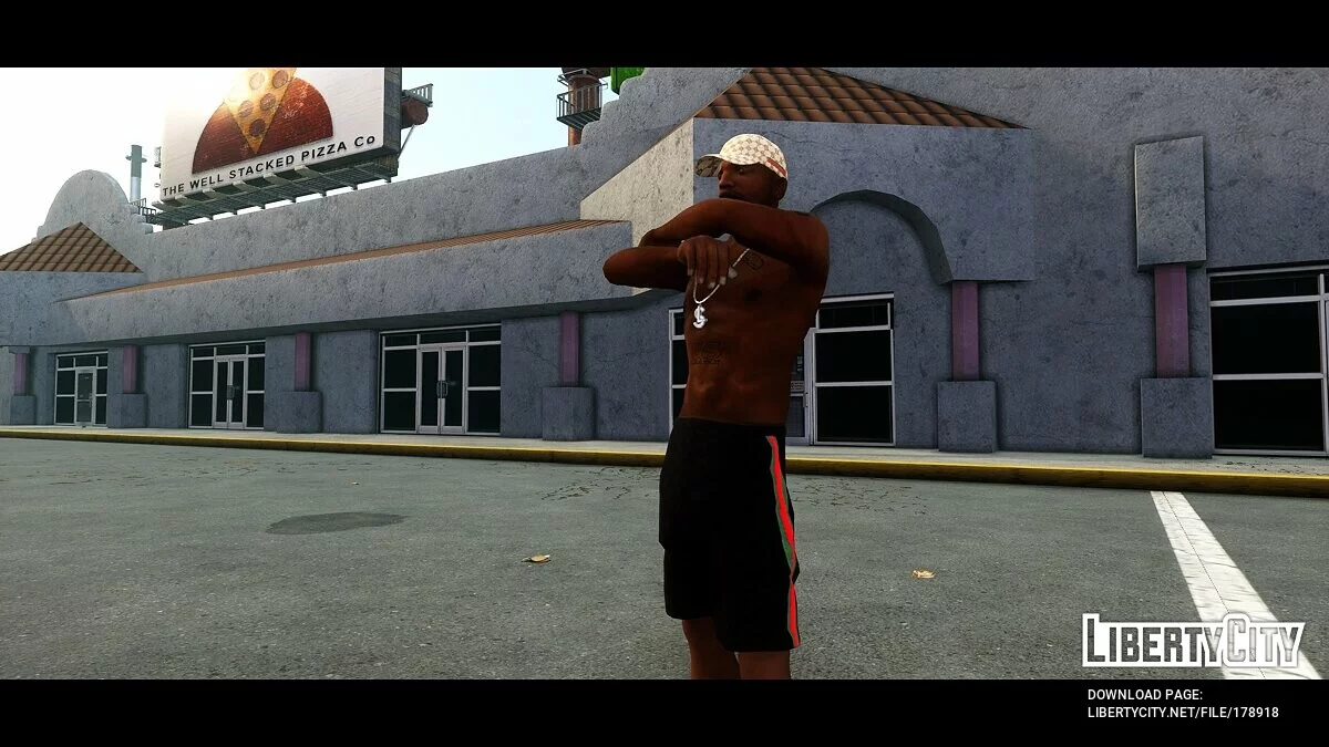 Чорні шорти Гуччі / GTA San Andreas: The Definitive Edition