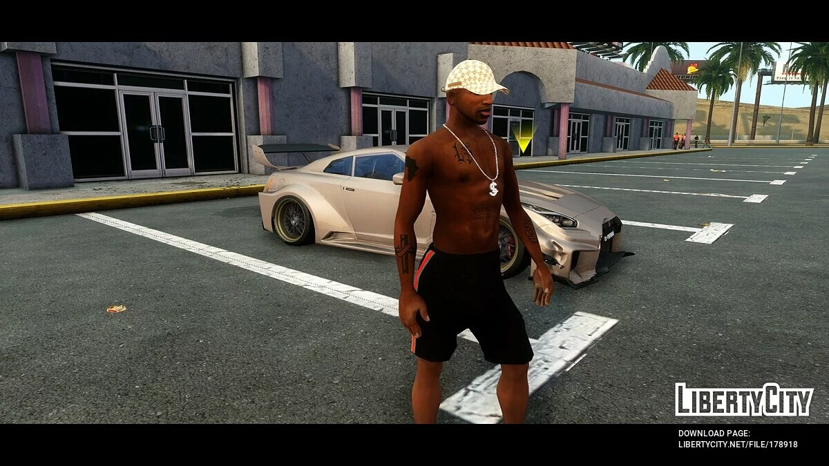 Чорні шорти Гуччі / GTA San Andreas: The Definitive Edition