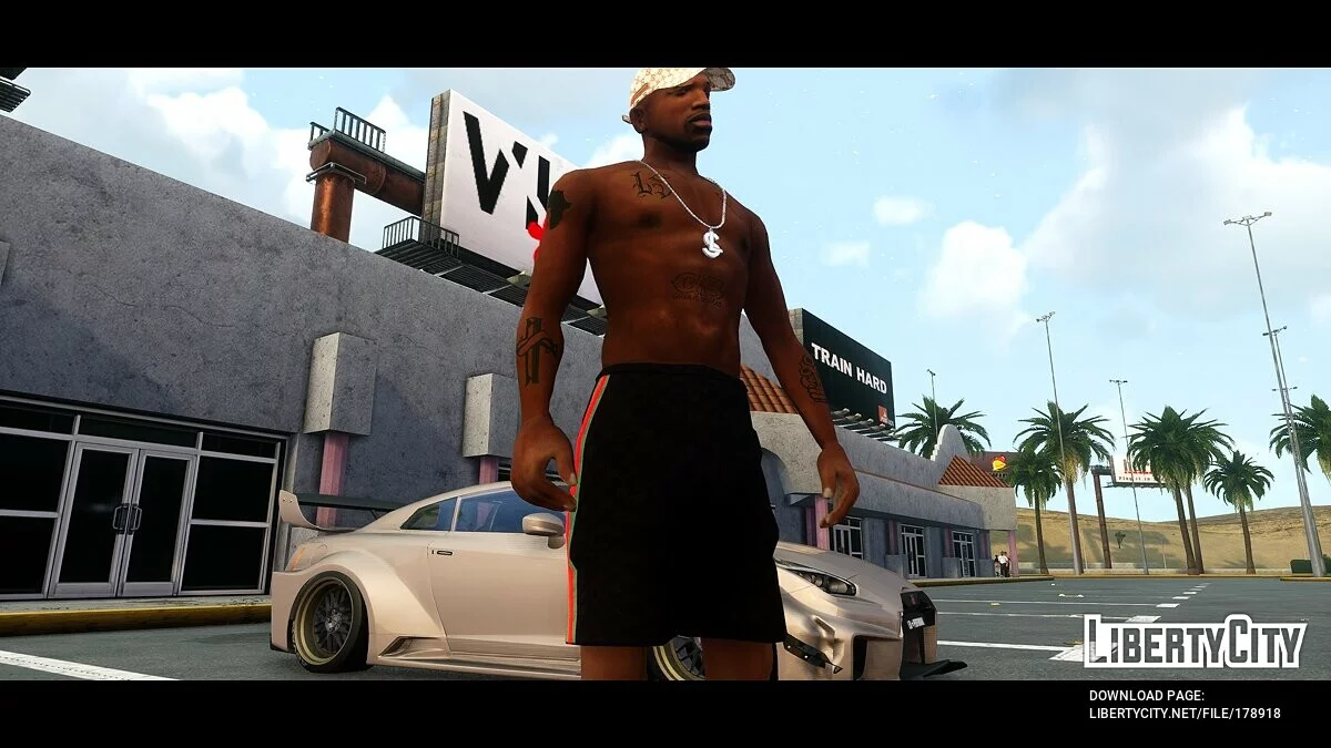 Чорні шорти Гуччі / GTA San Andreas: The Definitive Edition