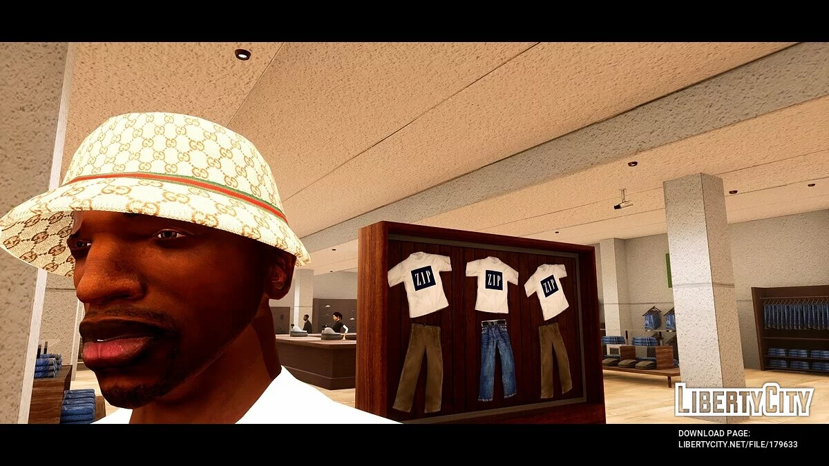 Головні убори Гуччі / GTA San Andreas: The Definitive Edition