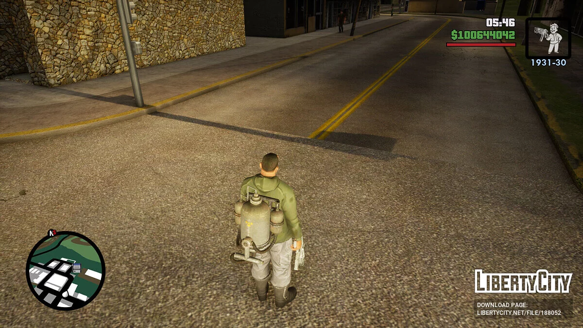 Ранець з Fallout 3 (OLD) / GTA San Andreas: The Definitive Edition