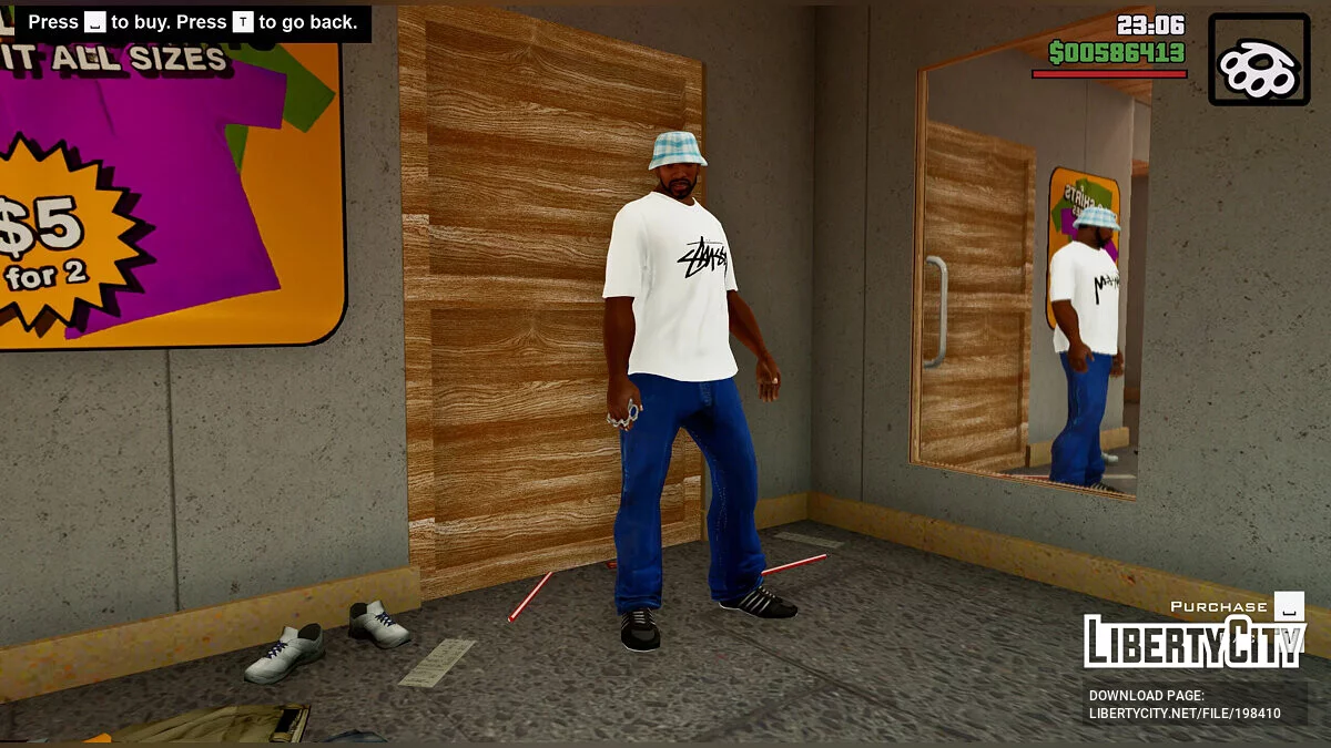 Збірка футболок з логотипами / GTA San Andreas: The Definitive Edition