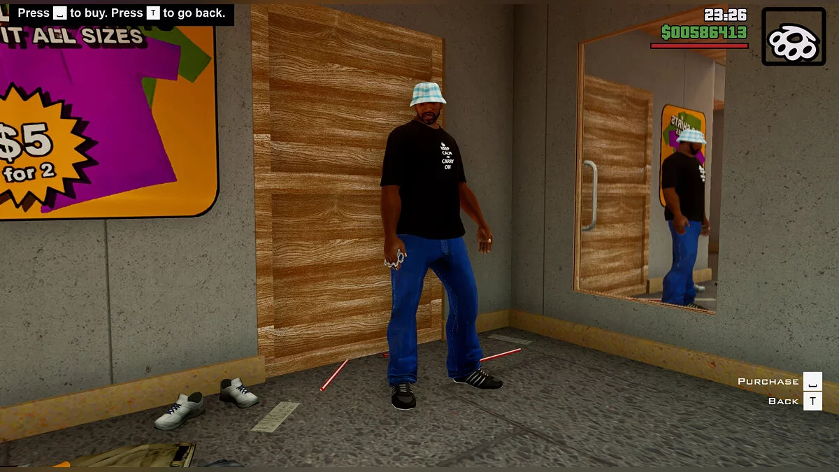 Збірка футболок з логотипами / GTA San Andreas: The Definitive Edition