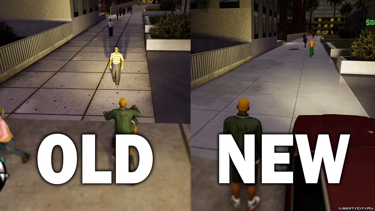 Improved textures / GTA San Andreas: The Definitive Edition