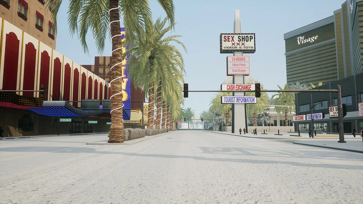 Snow Conversion 2021 - The state is covered in snow / GTA San Andreas: The Definitive Edition