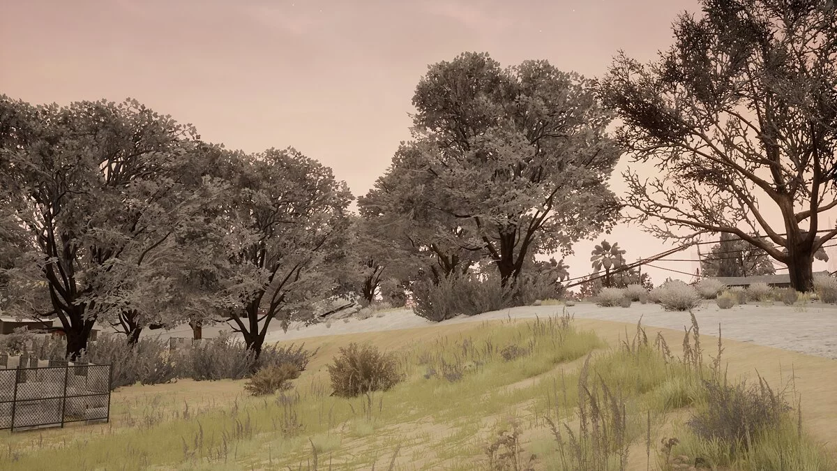 Snow Conversion 2021 - The state is covered in snow / GTA San Andreas: The Definitive Edition