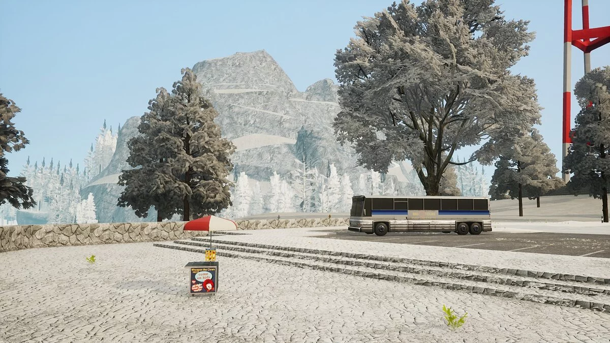 Snow Conversion 2021 - The state is covered in snow / GTA San Andreas: The Definitive Edition