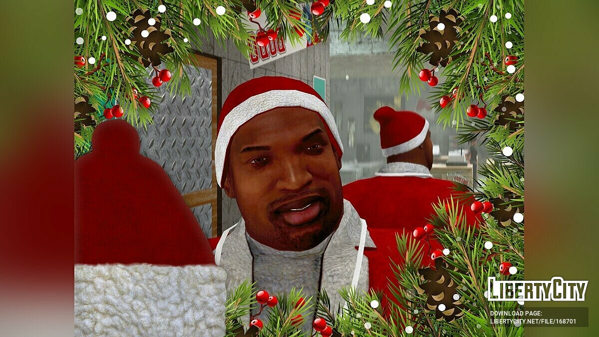 Download Christmas mod for GTA San Andreas: The Definitive Edition