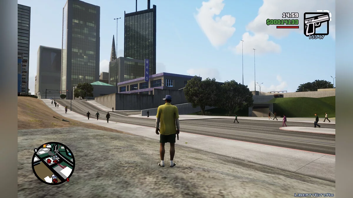 Classic graphics / GTA San Andreas: The Definitive Edition