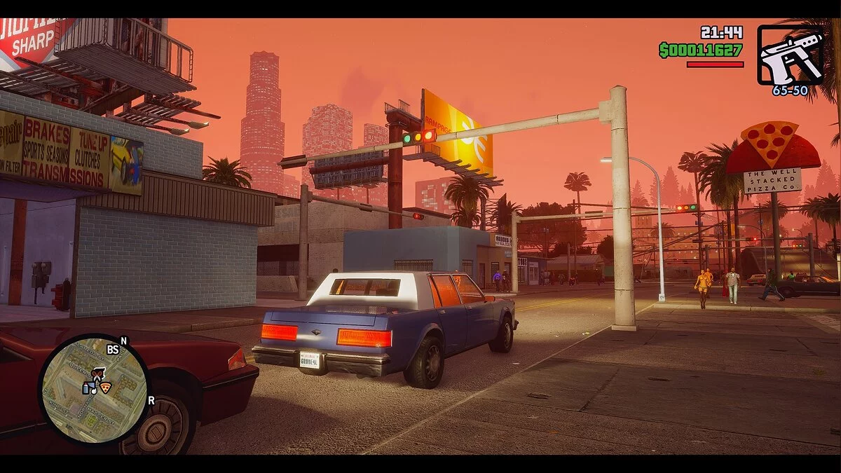 Vivid and Sharp / GTA San Andreas: The Definitive Edition