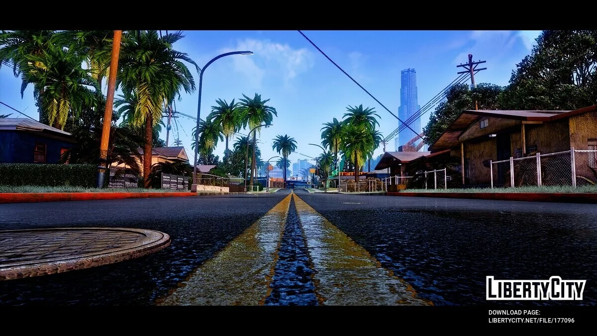 Ефект сонцезахисних окулярів / GTA San Andreas: The Definitive Edition