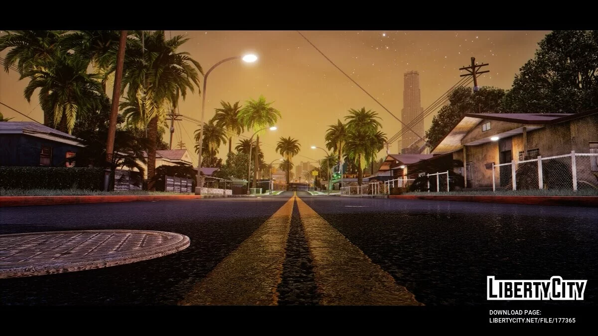 Realistische Farbtöne beim Leuchten / GTA San Andreas: Die endgültige Edition