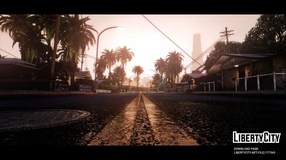 Realistische Farbtöne beim Leuchten / GTA San Andreas: Die endgültige Edition