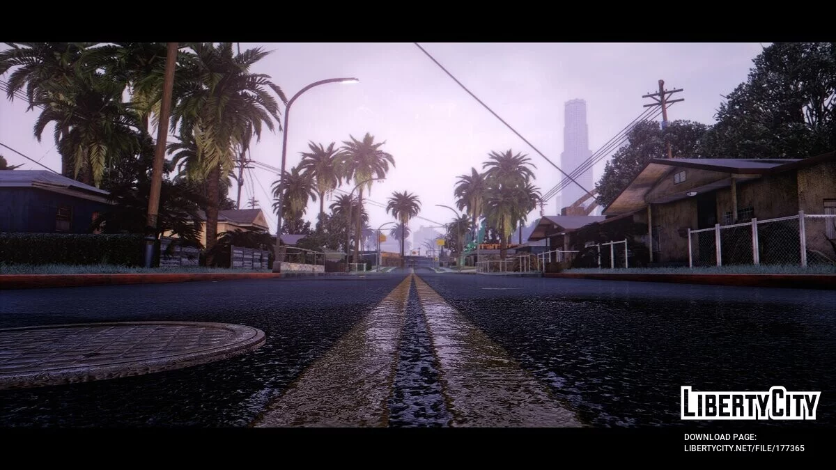 Realistische Farbtöne beim Leuchten / GTA San Andreas: Die endgültige Edition