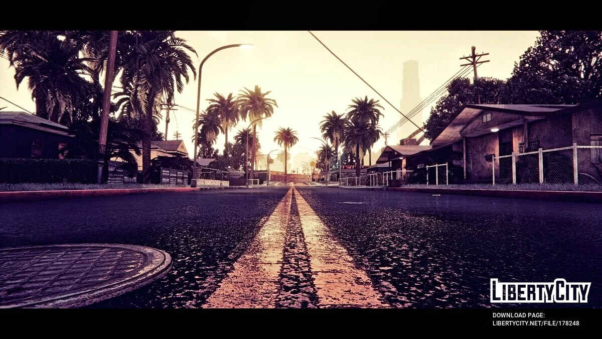 Teintes rétro réalistes / GTA San Andreas : L'Édition Ultime
