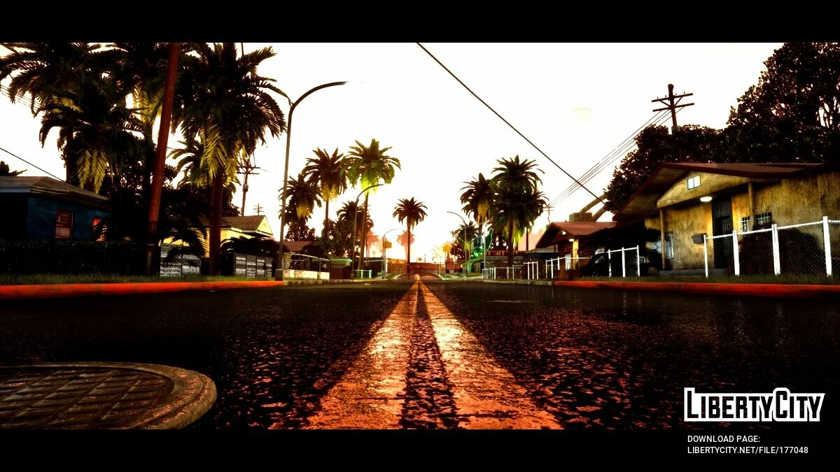 Realistischer atmosphärischer Farbton / GTA San Andreas: Die endgültige Edition