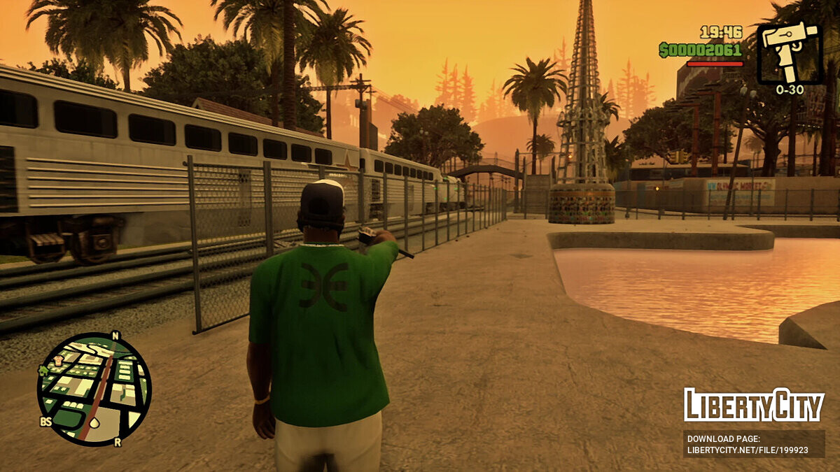 Download Definitive Edition style graphics for GTA San Andreas