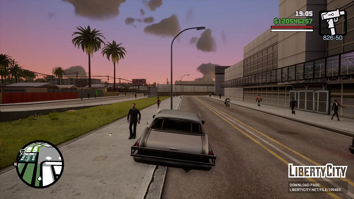 Graphismes réalistes et améliorés / GTA San Andreas : L'Édition Ultime